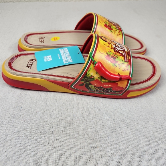Reef Mens Hot Sauce Caliente Men's Sz 10 - Picture 5 of 7